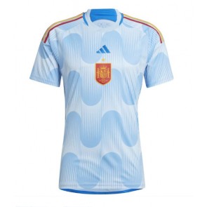 Spain Replica Away Stadium Shirt World Cup 2022 Short Sleeve